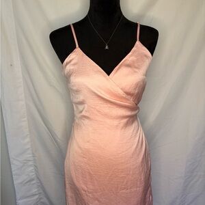 Pink Spaghetti Strap Dress